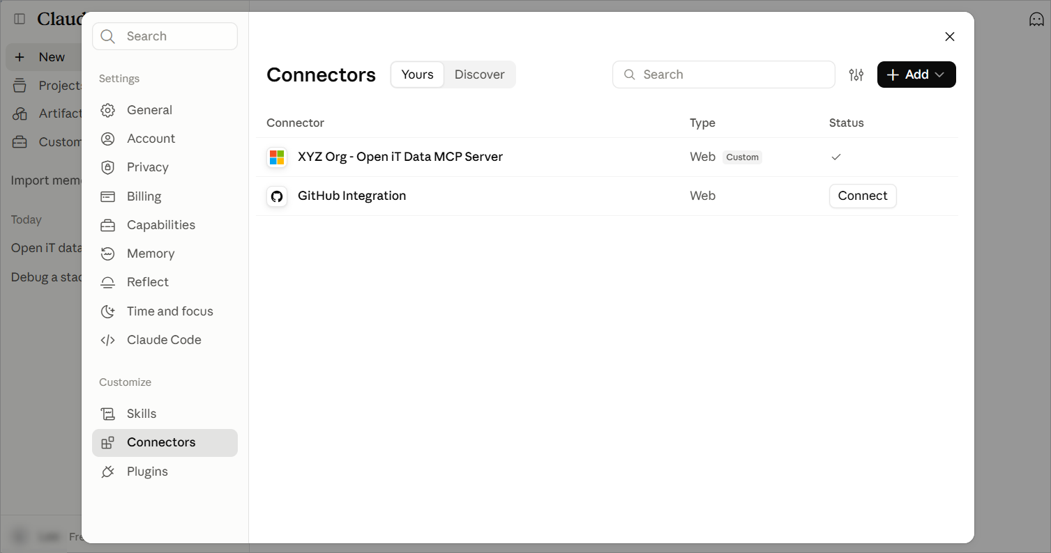 Verify Server Connection