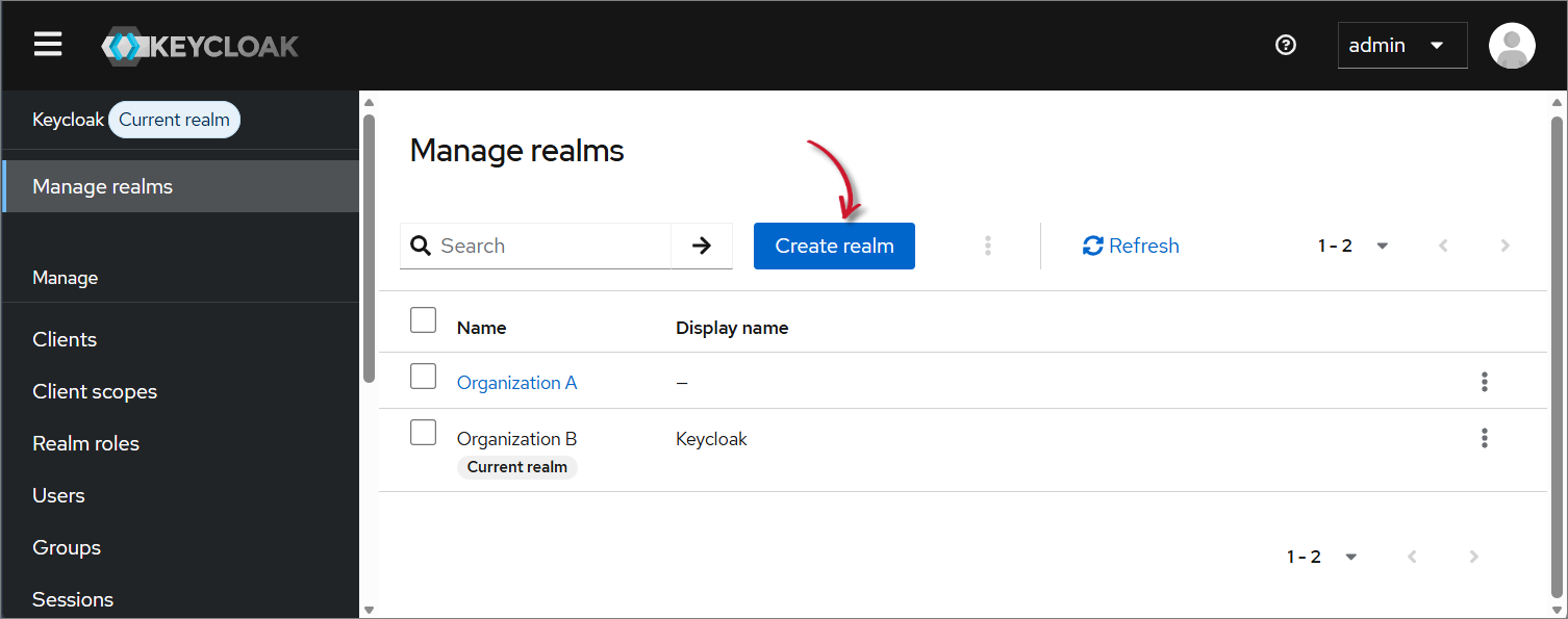 Create Realm