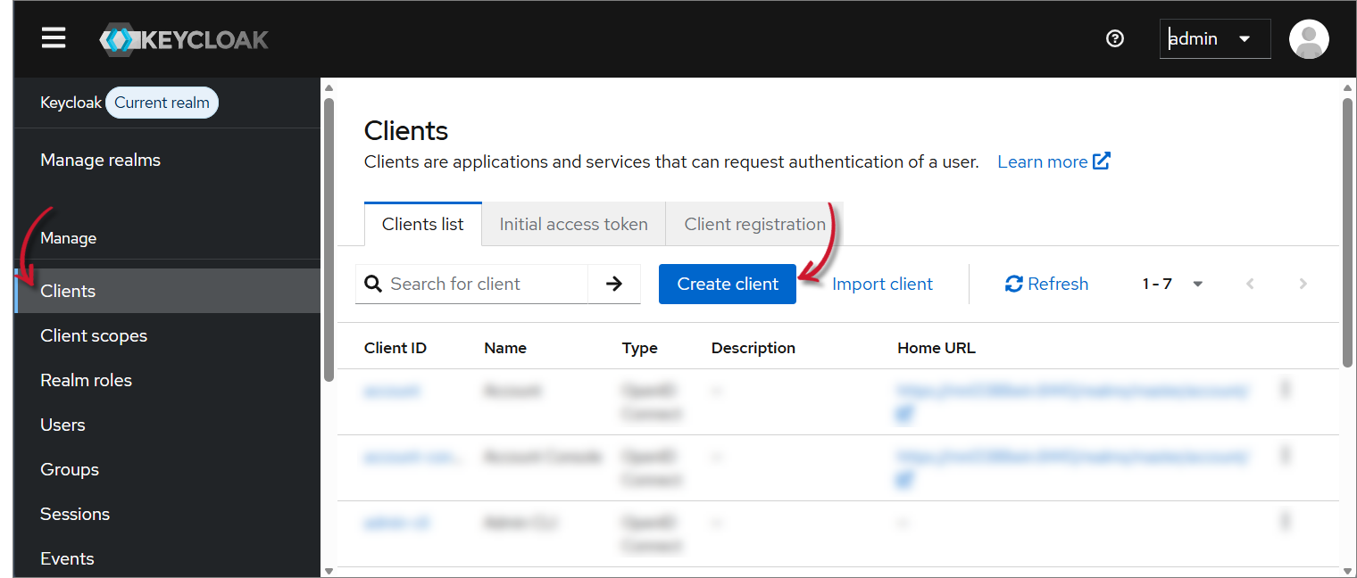 Create Client