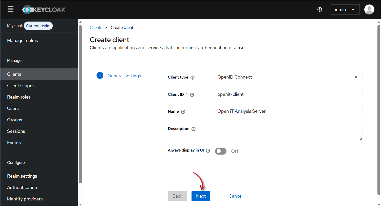 Configure General Settings