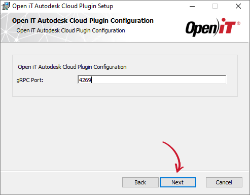 gRPC Port Configuration