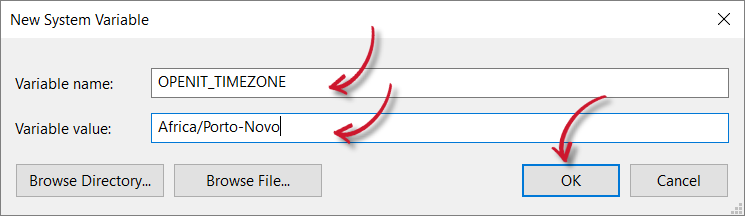 Configure Timezone