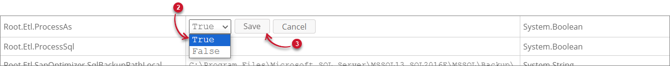 Activating Root.Etl.ProcessAs