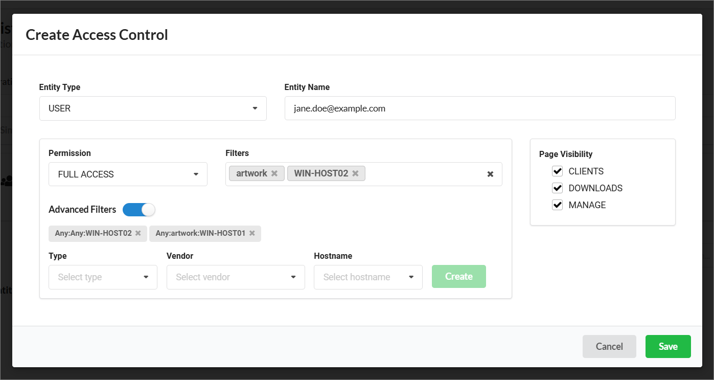 Advanced Filters Example 2