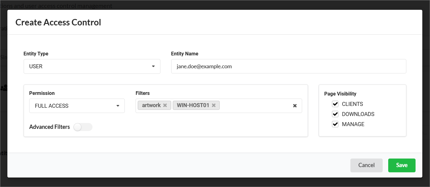 Basic Filters Example 2