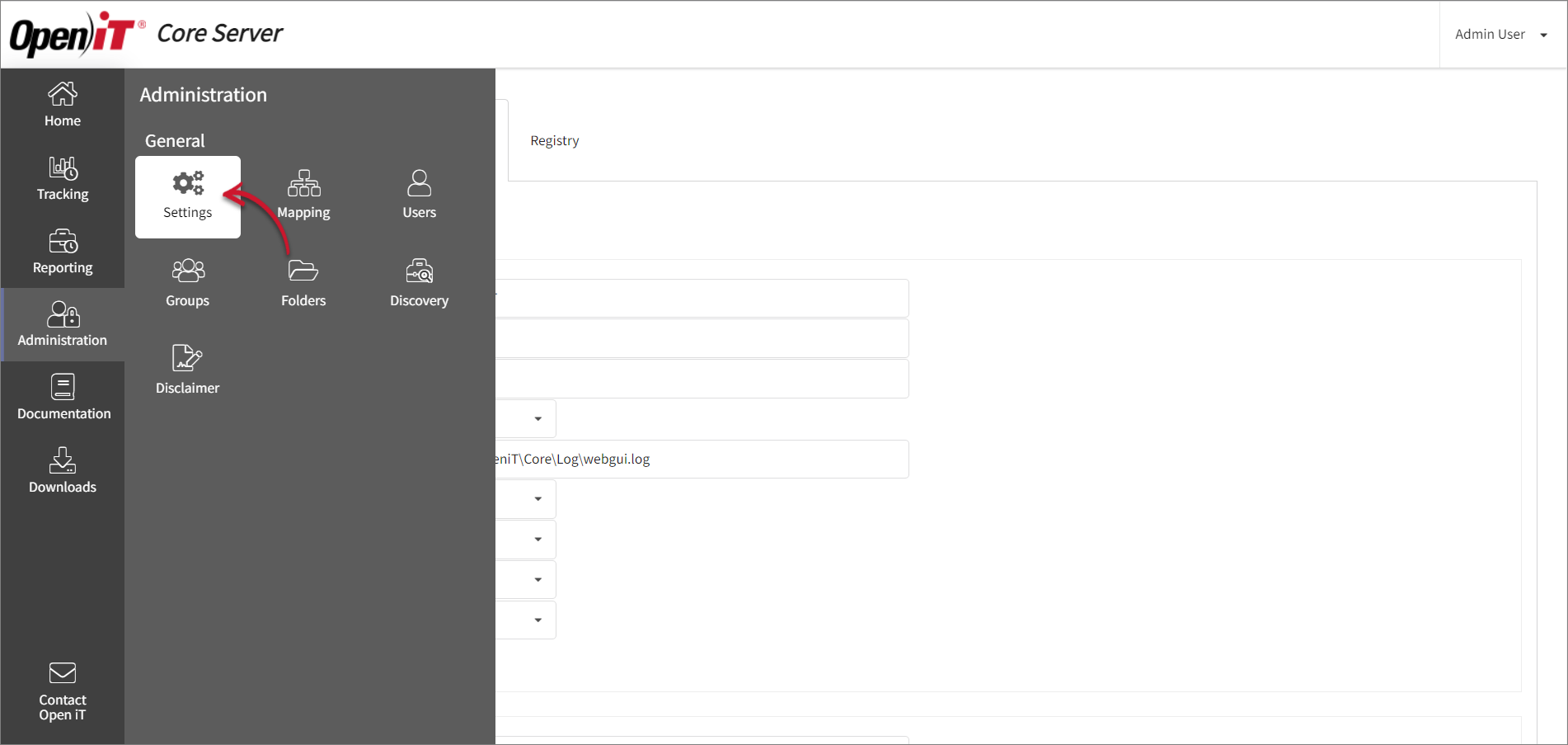 Administration Settings