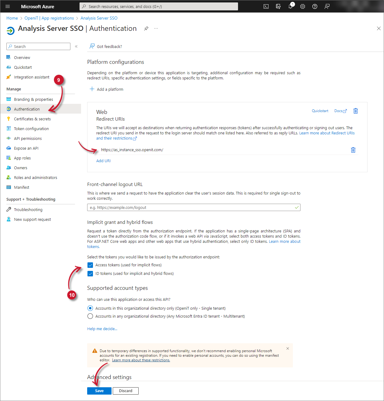 Application Authentication
