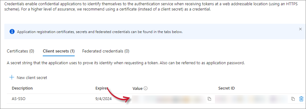 Application Secrets