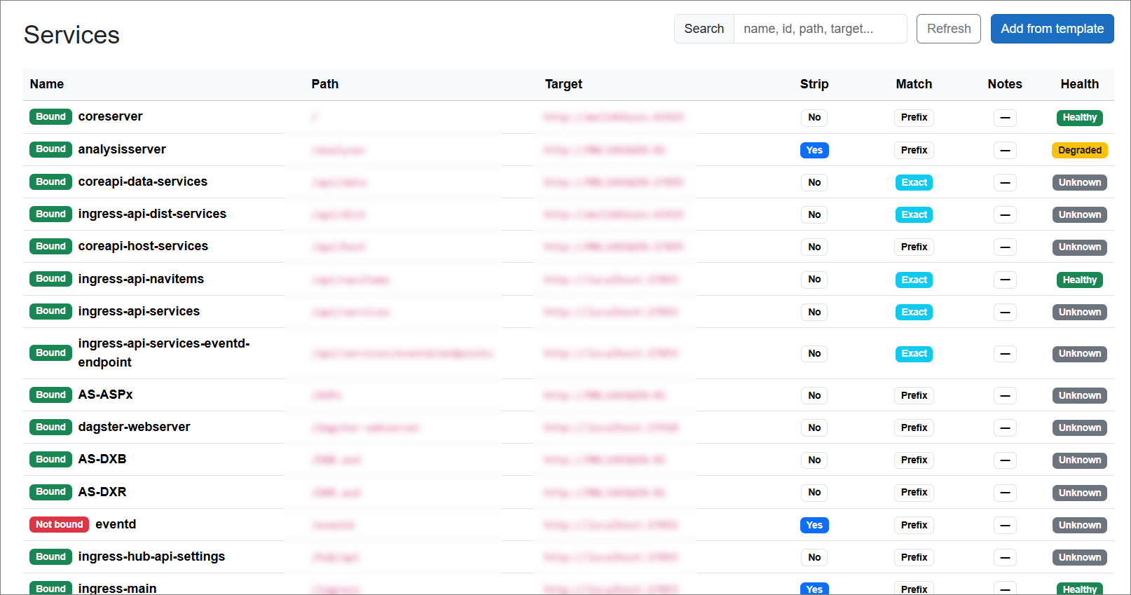 Backend Services