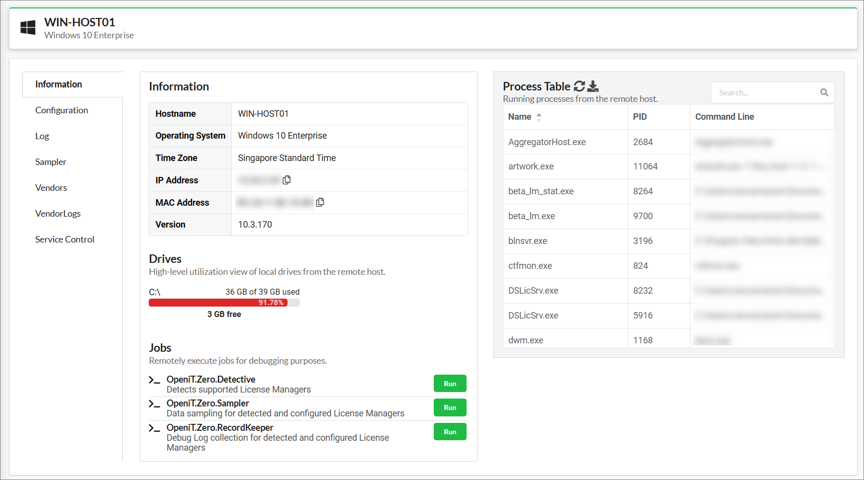 Remote Client Management