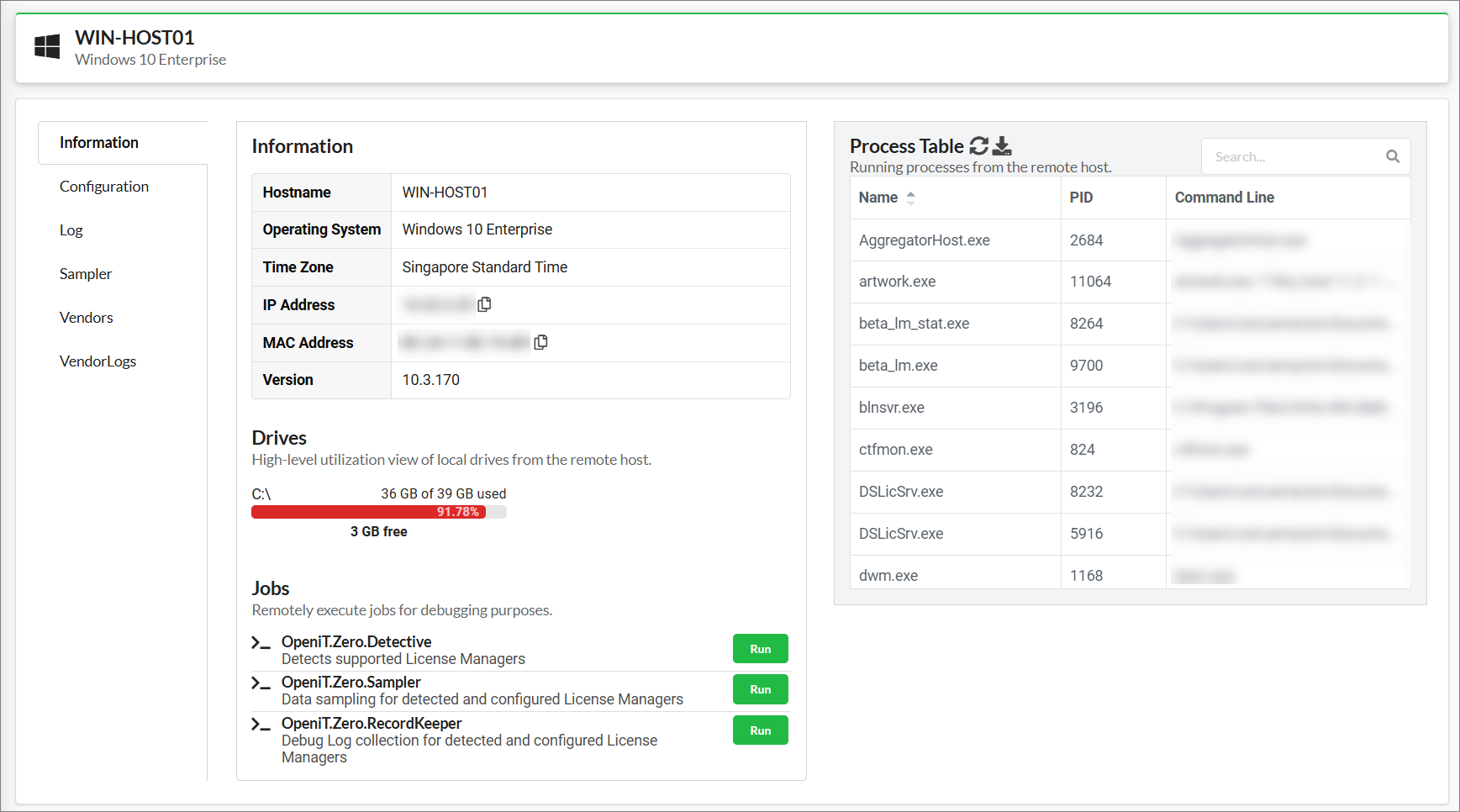 Remote Client Management