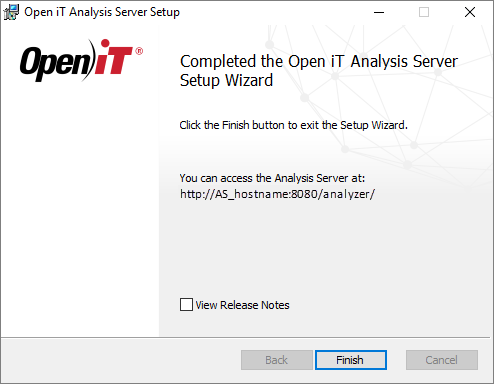 Installation Complete