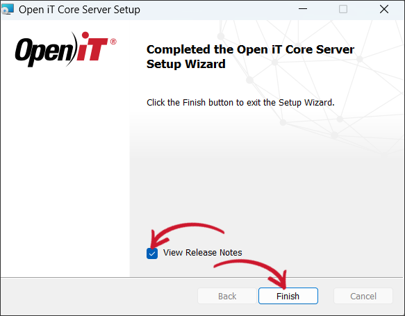 Installation Complete