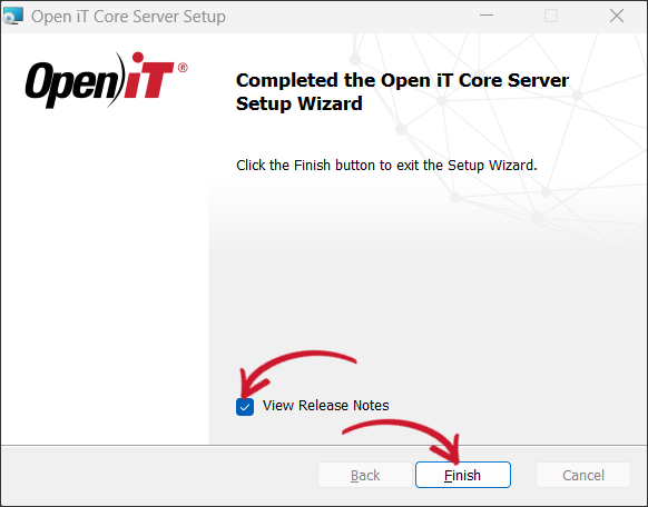Installation Complete