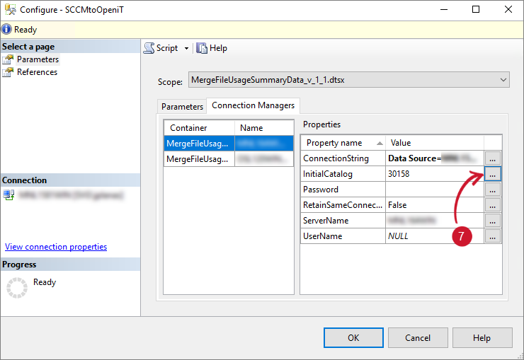  Configuring SSIS Package - Initial Catalog