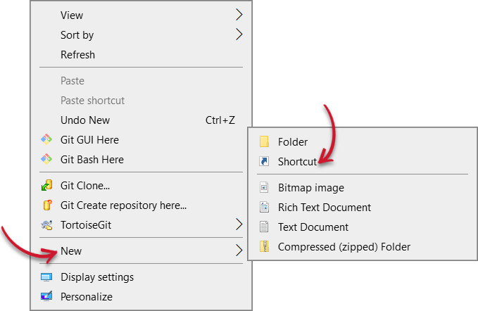 Create openit_setid.exe Shortcut