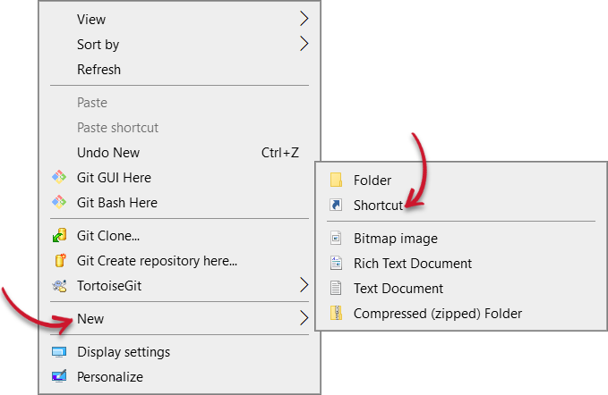 Create openit_setid.exe Shortcut