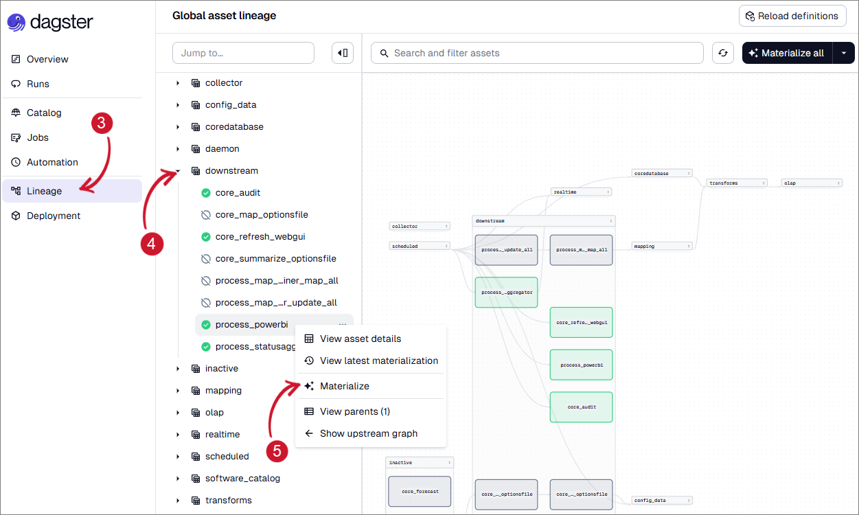 Data Processing GUI PowerBI