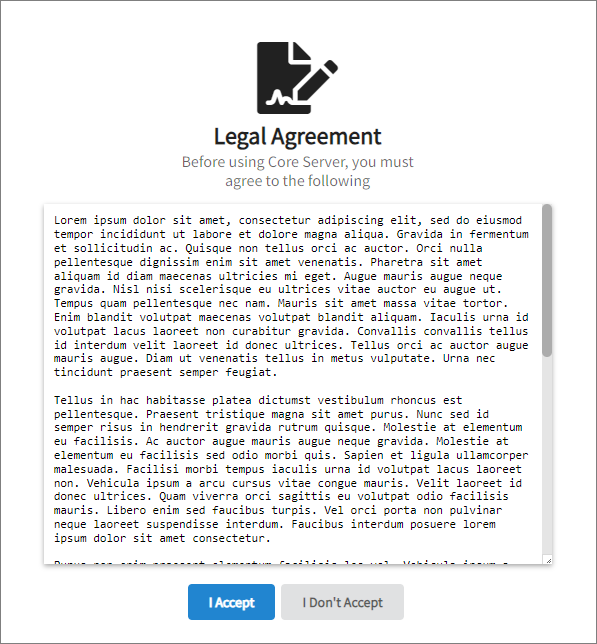 Sample Disclaimer