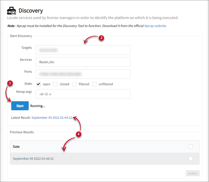 Discovery Tab