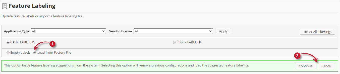 Load from Factory File