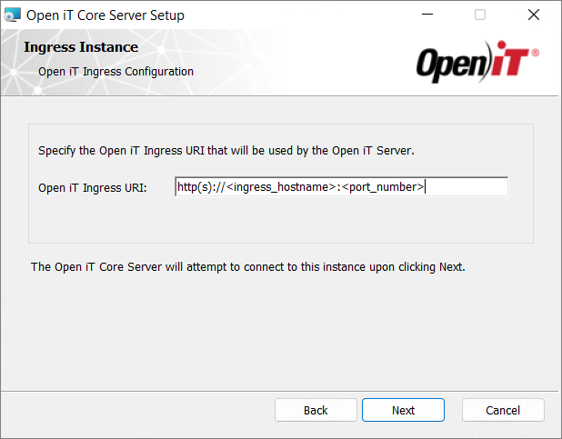 Ingress Instance Configuration