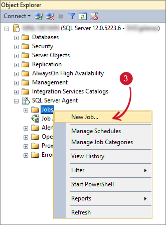 Creating Scheduled Jobs