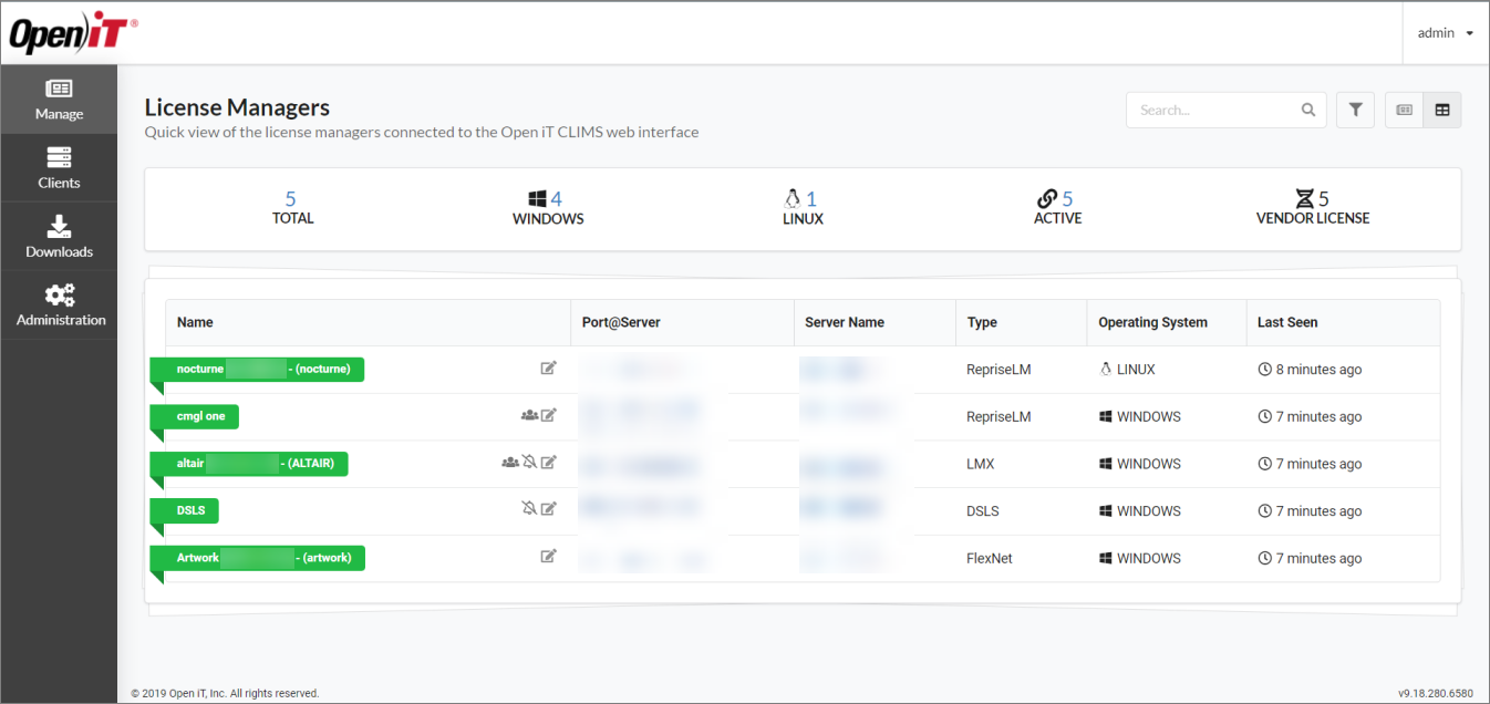 Vendor Labels following the Label Format