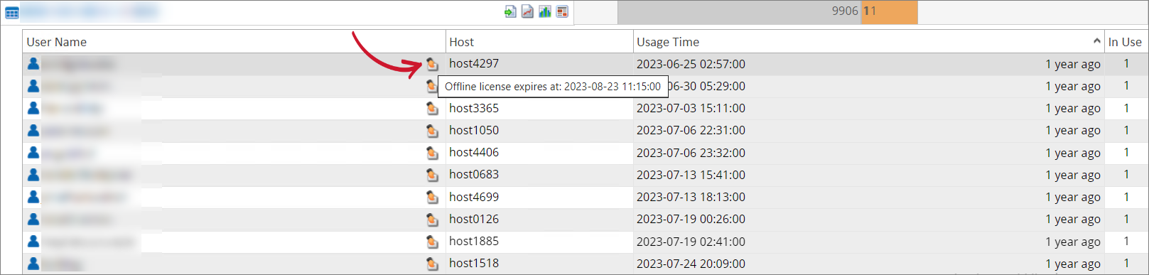 Offline License Expiration