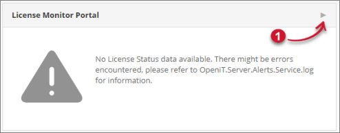 License Monitor Portal Shortcut