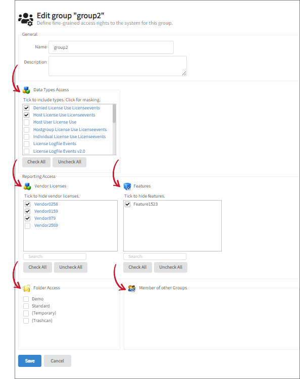 Modifying Group Details