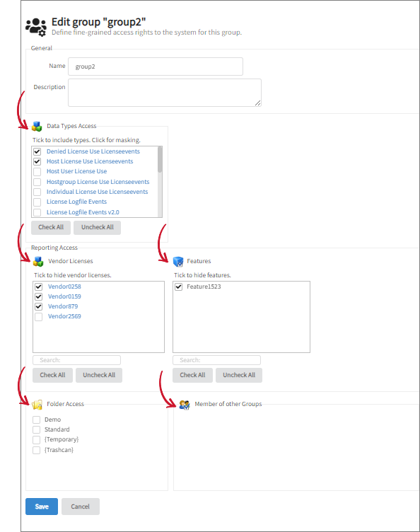 Modifying Group Details