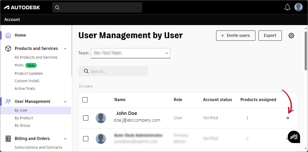 Search User