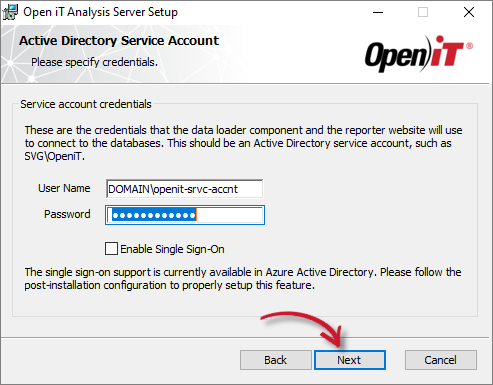 Service Account Credentials