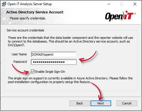 Service Account Credentials