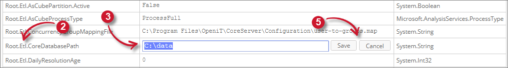 Setting Configuration Keys
