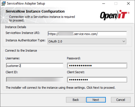 ServiceNow Instance Configuration - OAuth 2.0