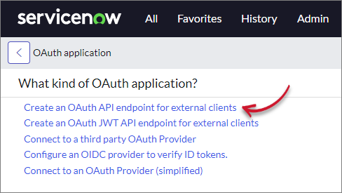 Create an OAuth API Endpoint for External Clients