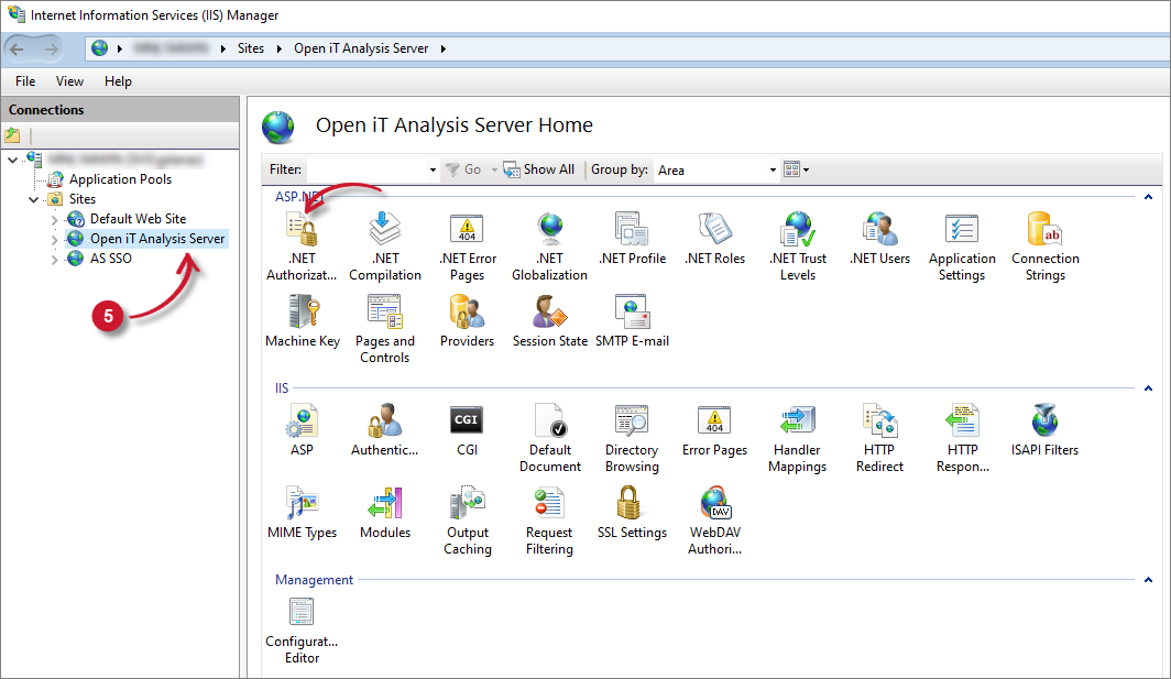 Web Site.Net Authorization