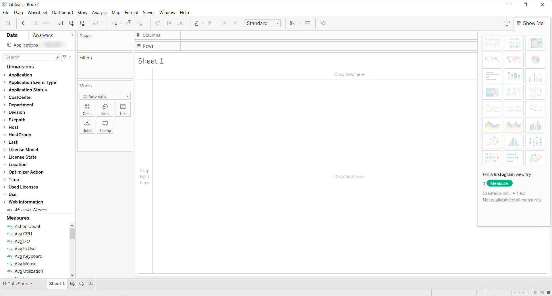 Empty Worksheet
