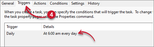 Task Scheduler Job Triggers