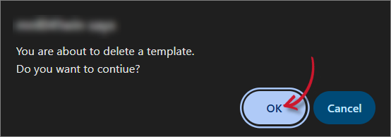 Delete Template
