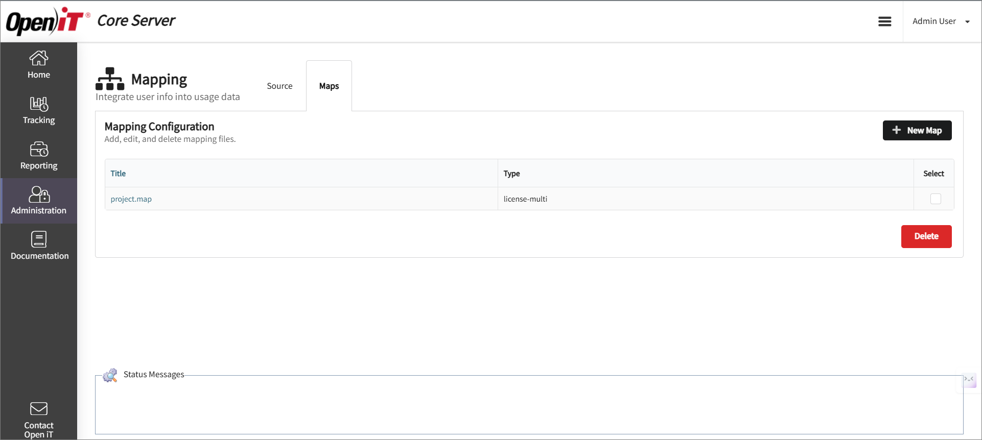 Verify Project Mapping