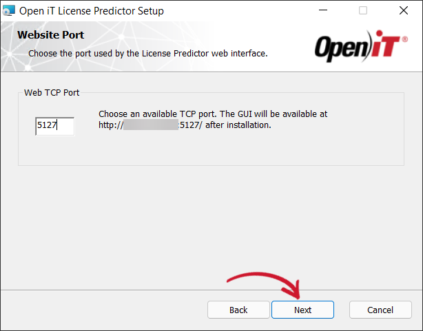 Web TCP Port
