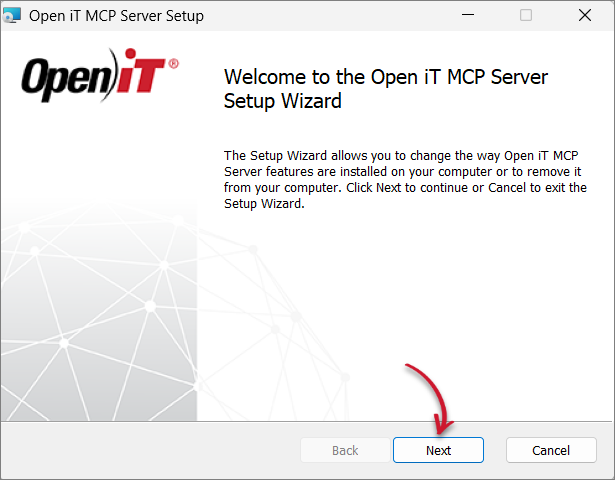 Welcome Screen