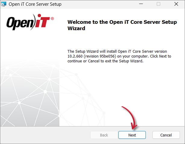 Welcome Screen