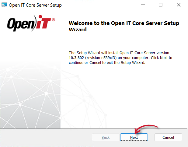 Welcome Screen