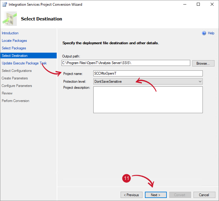 SCCM Integration: SCCM Data Collection Project Name