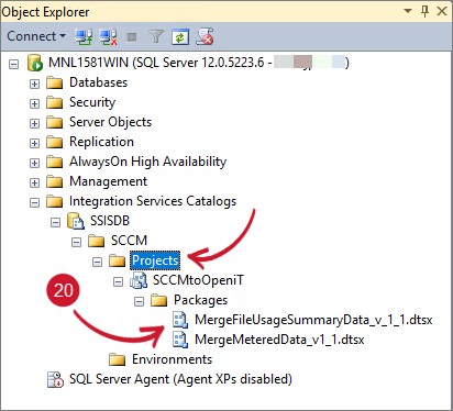 SCCM Integration: Integration Services Project