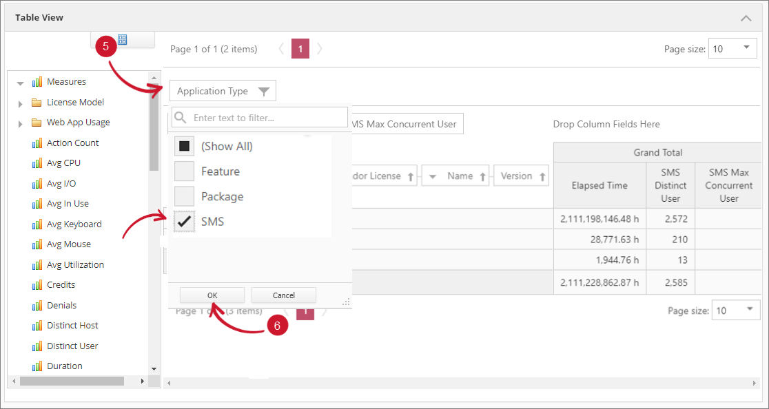 SCCM Integration: Report Filters